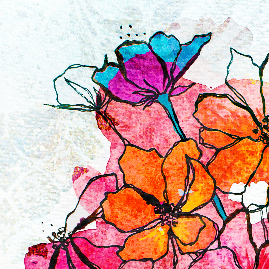 Bright Blooms by Kaydia Torrell & Saskia Lee
