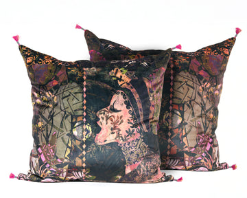 Extra Large Velvet Cushion Sample 11