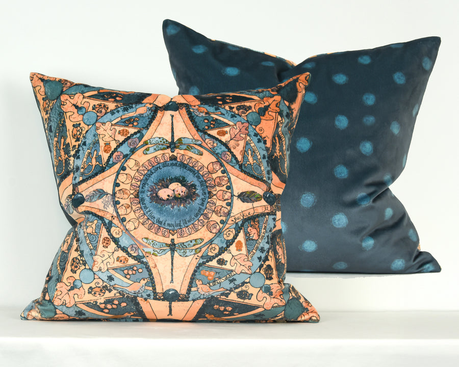 Medium Velvet Cushion Sample 13