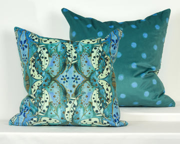 Medium Velvet Cushion Sample 16