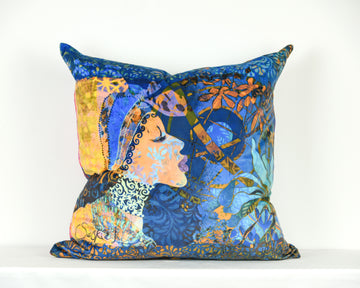 Large Velvet Cushion Sample 17