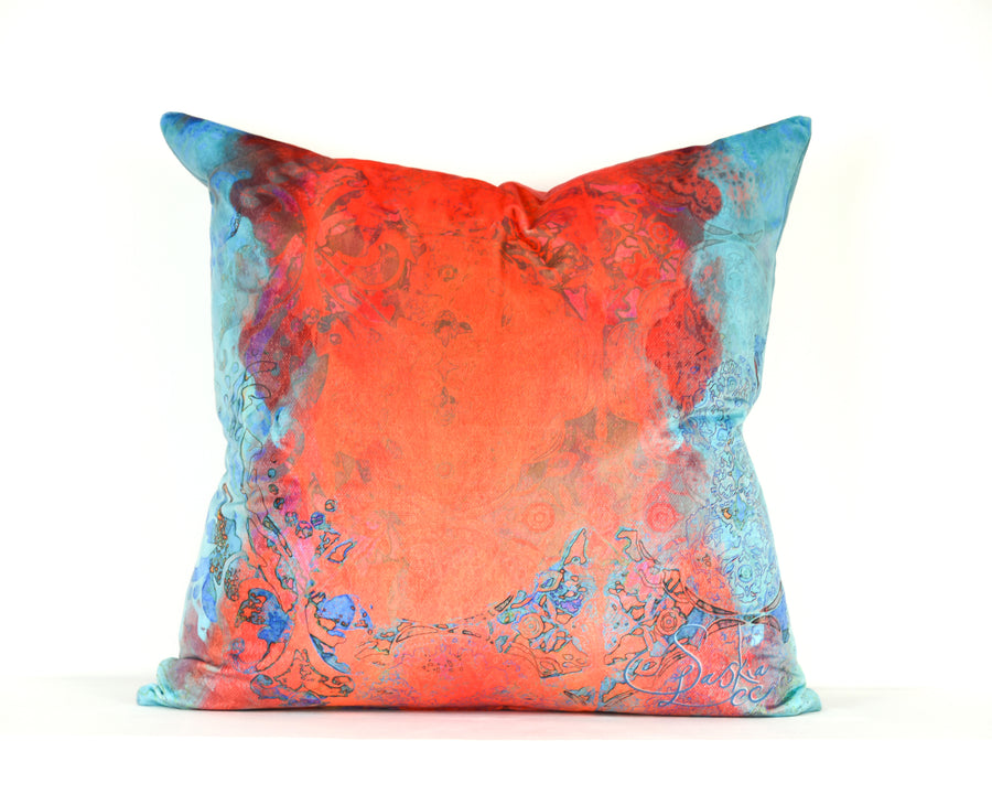 Large Velvet Cushion Sample 18