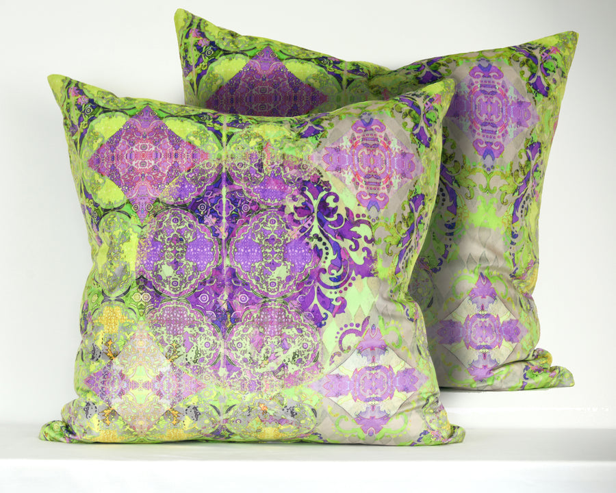 Large Velvet Cushion Sample 22