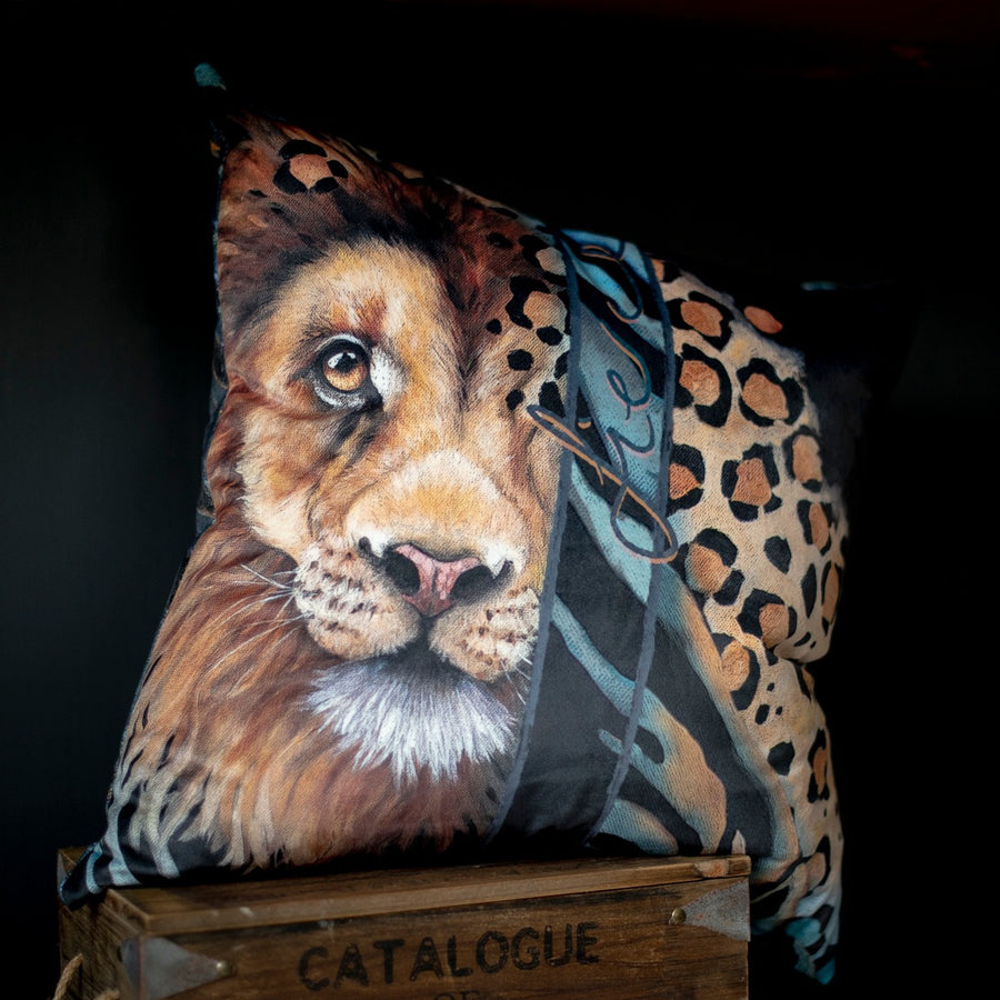 Large Velvet Cushion Sample 28