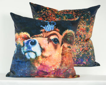 Large Velvet Cushion Sample 27