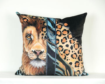 Large Velvet Cushion Sample 28