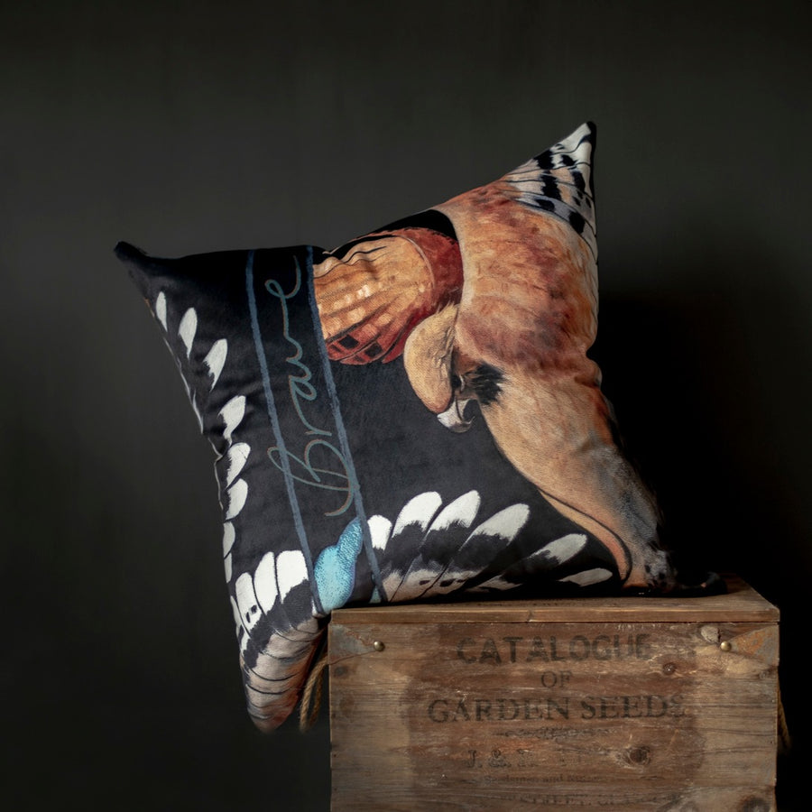 Large Velvet Cushion Sample 29