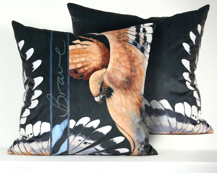 Large Velvet Cushion Sample 29