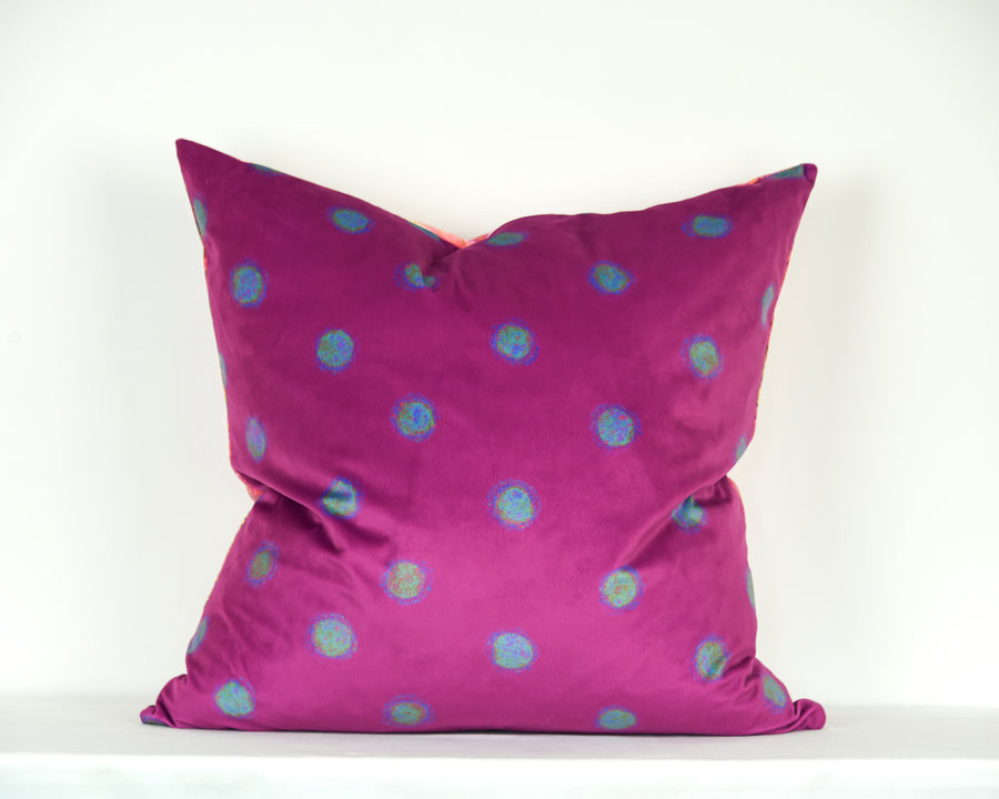 Large Velvet Cushion Sample 2