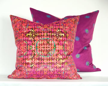 Large Velvet Cushion Sample 2