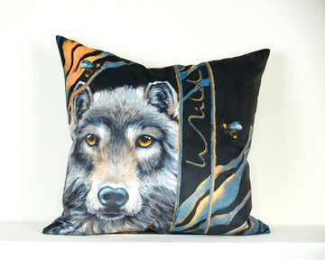 Large Velvet Cushion Sample 30