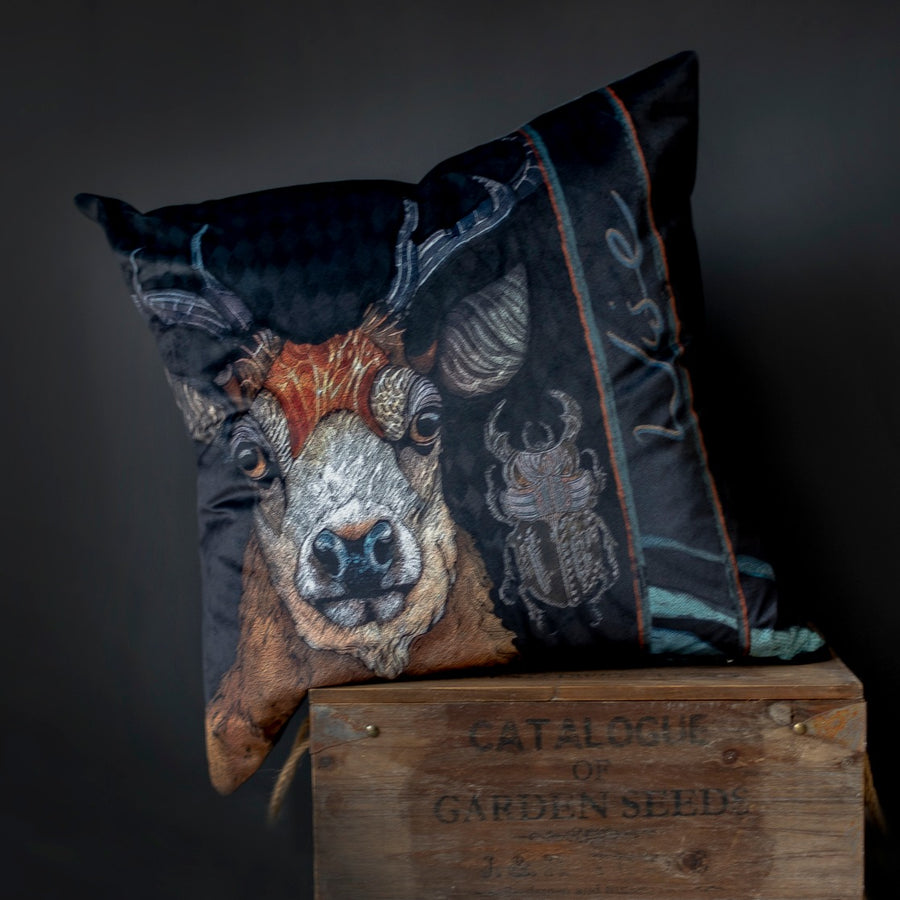Large Velvet Cushion Sample 31