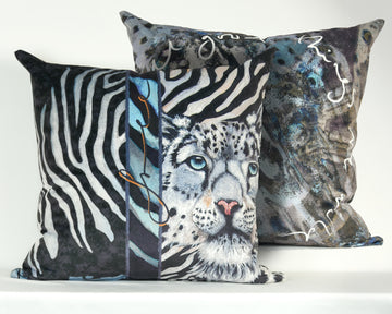 Large Velvet Cushion Sample 32