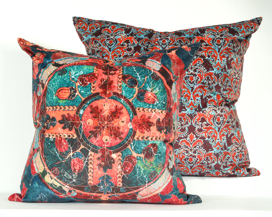 Large Velvet Cushion Sample 3