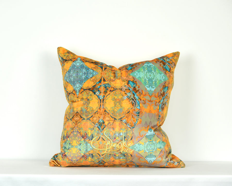 Medium Velvet Cushion Sample 4