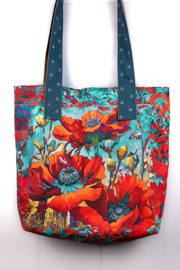 Tote Bag: Poppies