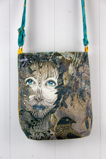 Velvet Bucket Bag: Woman Of The Earth