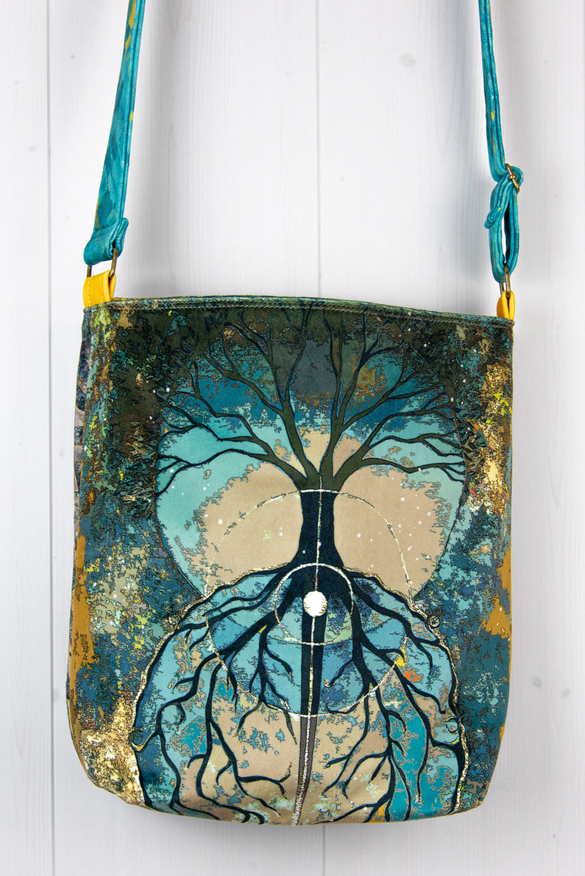 Velvet Bucket Bag: Woman Of The Earth