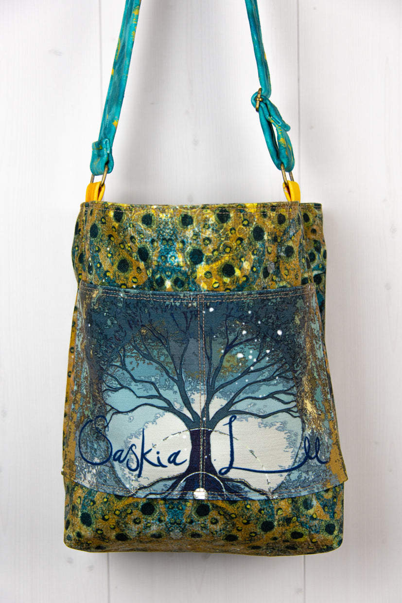 Velvet Bucket Bag: Woman Of The Earth