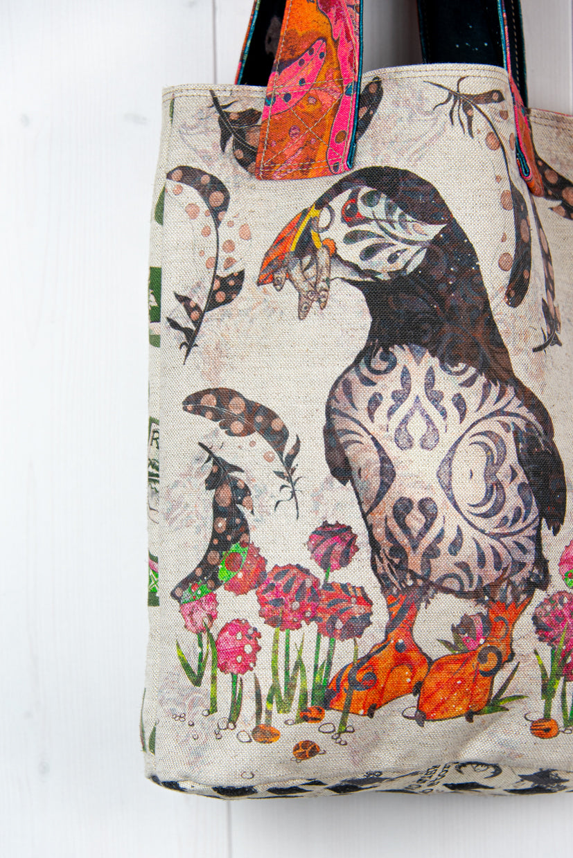 Tote Bag: Puffin Treasures