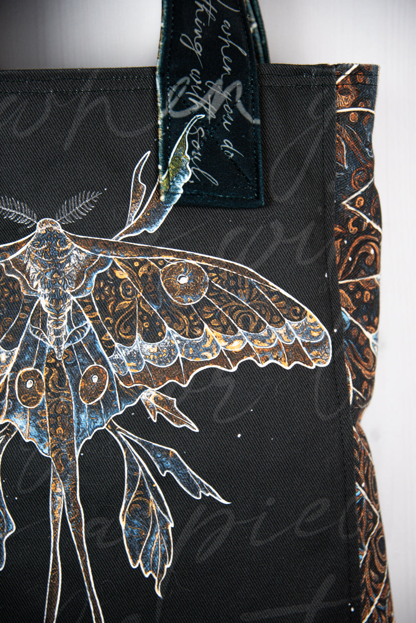 Tote Bag: Luna Moth